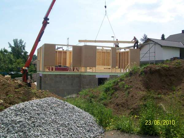 2010 Holzhausneubau