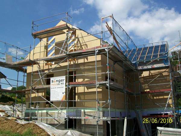 2010 Holzhausneubau