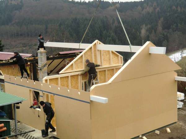 2015 Wochenendholzhaus